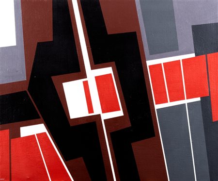 Gualtiero Nativi (Pistoia 1921-Siena 1999)  - Composizione, 1966