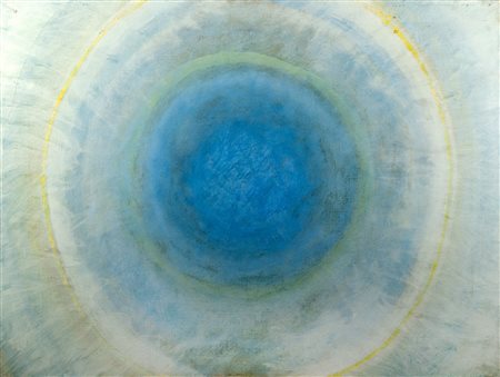 Guido Strazza (Santa Fiora 1922)  - Aura cilestrina, 1991