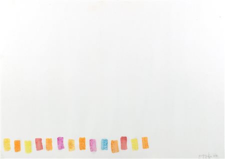 Giorgio Griffa (Torino 1936)  - Senza titolo, 1972