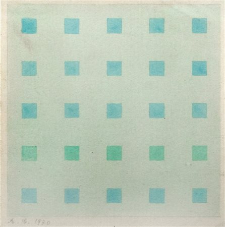 Antonio Calderara (Abbiategrasso 1903-Lago d'Orta 1978)  - Senza titolo, 1970