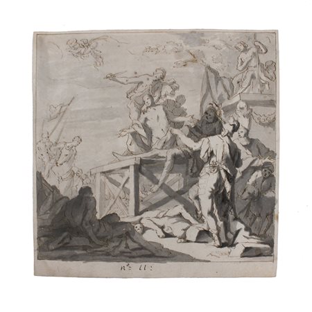 Scuola Napoletana del XVIII secolo circa, attribuito a Paolo de Matteis (1662 - 1728)