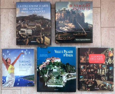 ARTE IN ITALIA - Lotto unico di 5 cataloghi