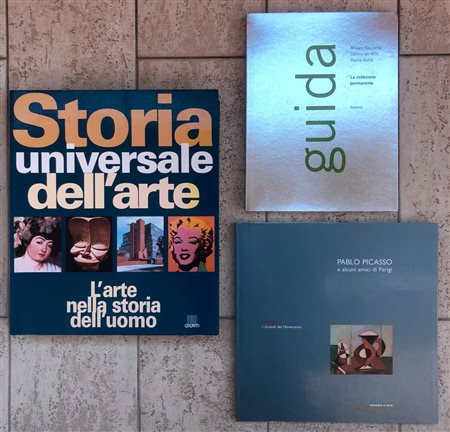 STORIA DELL'ARTE - Lotto unico di 3 cataloghi