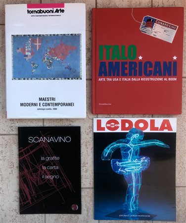 ARTE DEL DOPOGUERRA - Lotto unico di 4 cataloghi