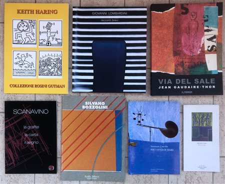 ARTE DEL DOPOGUERRA - Lotto unico di 7 cataloghi