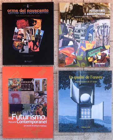 ESPOSIZIONI COLLETTIVE DI ARTE DEL XX SECOLO - Lotto unico di 4 cataloghi