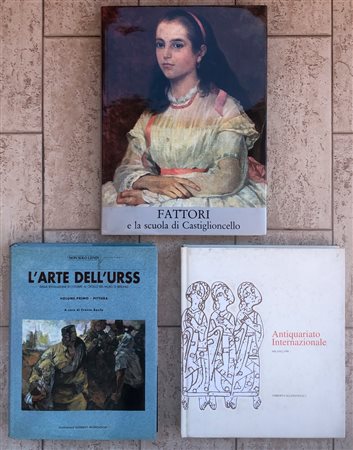 ARTE E ANTIQUARIATO - Lotto unico di 3 cataloghi