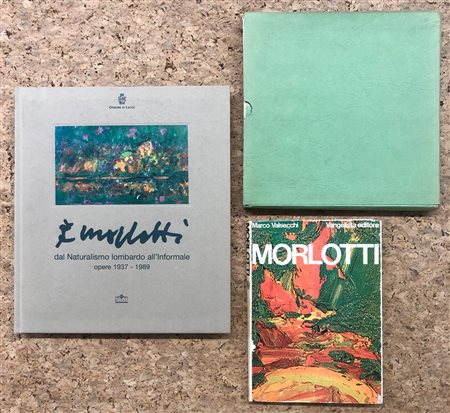 ENNIO MORLOTTI - Interessante lotto di 4 rari cataloghi