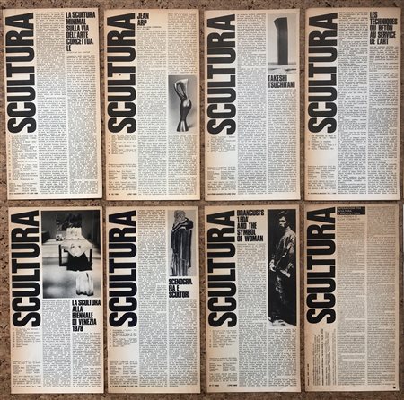 SCULTURA DEL DOPOGUERRA - Scultura - Notiziaro edito dalla Galleria Stendhal