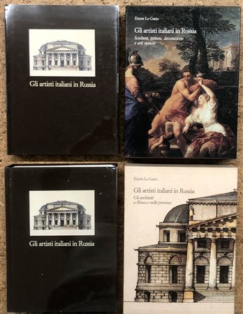 ARTISTI ITALIANI IN RUSSIA - Lotto unico di 2 cataloghi