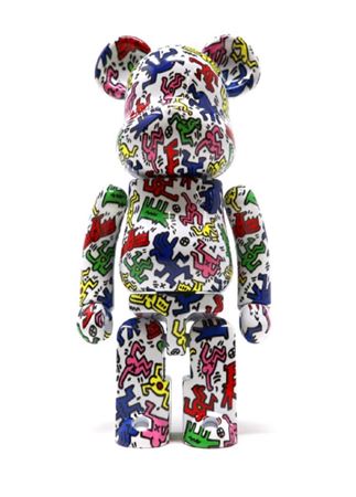 BE@RBRICK Tokyo (Japan) 2001 Keith Haring 200% 2018 Scultura Multipla in...