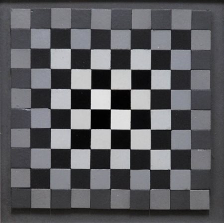 JORRIT TORNQUIST 1938 Optical , 1967 Acrilico su legno e vernice su...