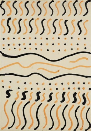 FRANCO BEMPORAD 1926 - 1989 Senza titolo, anni 70 Olio su tela, cm. 70 x 50...