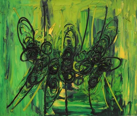 ROBERTO CRIPPA 1921 - 1972 Spirale , 1953 Olio su tela, cm. 50 x 60 Autentica...