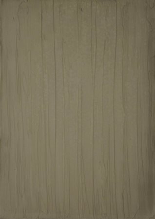 ENZO CACCIOLA 1945 Senza titolo, 1975 Cemento su tela, cm. 70 x 50,5 Firmato...