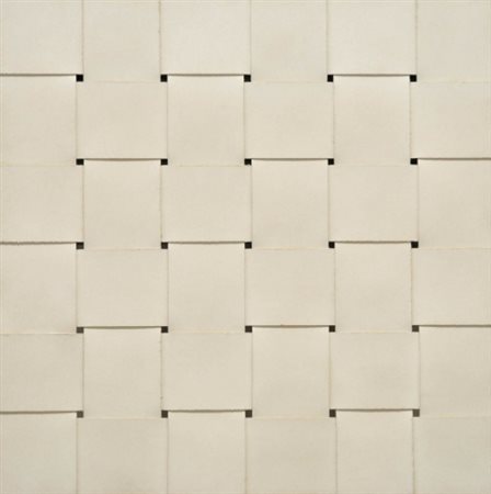 ARMANDO MARROCCO 1939 Intreccio , 1969 Cartone bianco intrecciato, cm. 64,5 x...