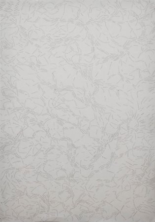 DADAMAINO 1935 - 2004 Interludio , 1981 Tecnica mista su carta, cm. 50 x 35...