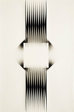 ALBERTO BIASI 1937 Monumentale , 2000 Tecnica mista su tela, cm. 45 x 30...