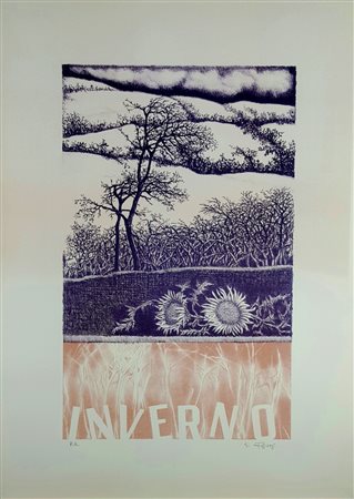 MOTTINELLI GIULIO Valcamonica 1943 “Senza titolo”