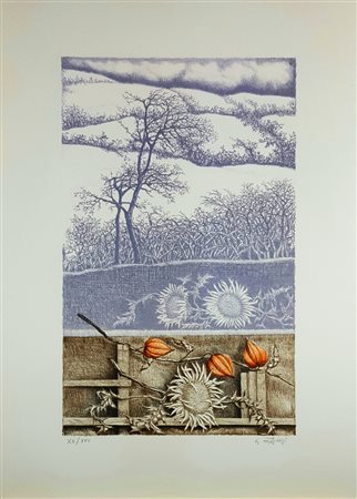 MOTTINELLI GIULIO Valcamonica 1943 “Senza titolo”