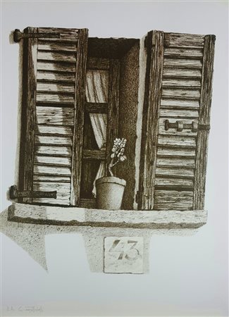 MOTTINELLI GULIO Valcamonica 1943 “Senza titolo”