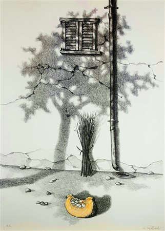 MOTTINELLI GIULIO Valcamonica 1943 “Senza titolo” 