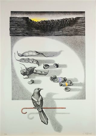 MOTTINELLI GIULIO Valcamonica 1943 “Senza titolo”