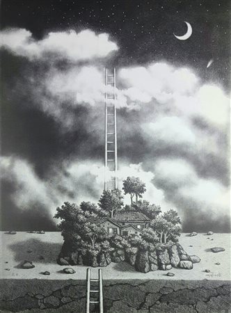 MOTTINELLI GIULIO Valcamonica 1943 “Senza titolo”