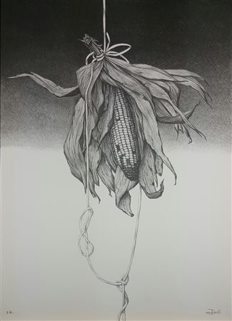 MOTTINELLI GIULIO Valcamonica 1943 “Senza titolo”