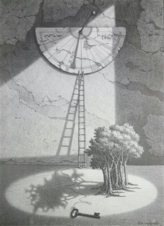 MOTTINELLI GIULIO Valcamonica 1943 “Senza titolo”