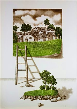 MOTTINELLI GIULIO Valcamonica 1943 “Senza titolo”