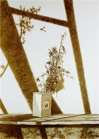 MOTTINELLI GIULIO Valcamonica 1943 “Senza titolo”