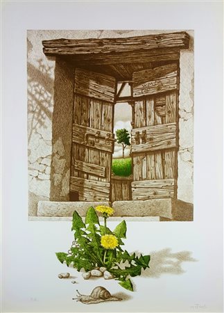 MOTTINELLI GIULIO Valcamonica 1943 “Senza titolo"