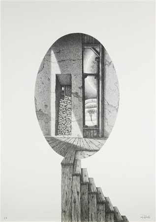 MOTTINELLI GIULIO Valcamonica 1943 “Senza titolo”