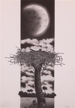 MOTTINELLI GIULIO Valcamonica 1943 “Senza titolo”