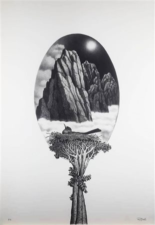 MOTTINELLI GIULIO Valcamonica 1943 “Senza titolo”