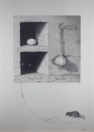 MOTTINELLI GIULIO Valcamonica 1943 “Senza titolo”