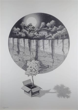 MOTTINELLI GIULIO Valcamonica 1943 “Senza titolo”