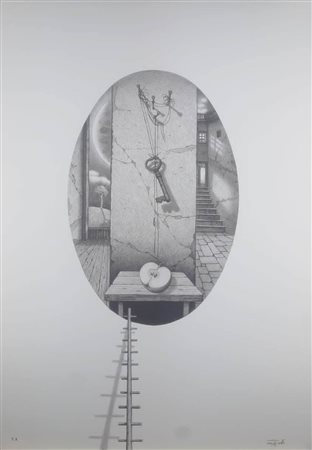 MOTTINELLI GIULIO Valcamonica 1943 “Senza titolo”