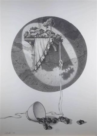 MOTTINELLI GIULIO Valcamonica 1943 “Senza titolo”