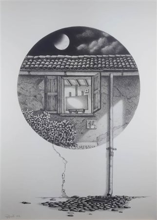 MOTTINELLI GIULIO Valcamonica 1943 “Senza titolo”