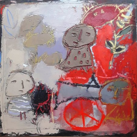 ASVERI GIANFRANCO Piacenza 1948 “Composizione” 