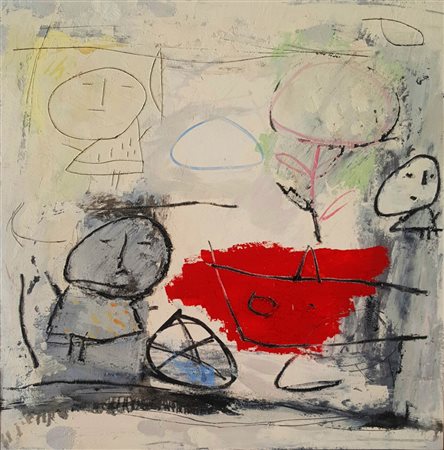 ASVERI GIANFRANCO Piacenza 1948 “Composizione” 