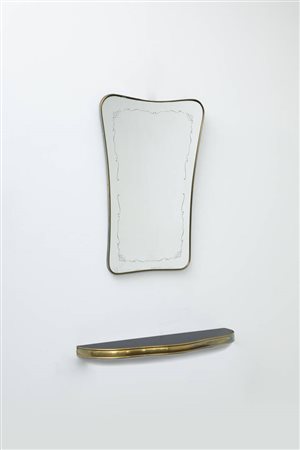 PRODUZIONE ITALIANA<BR>Specchiera e mensola