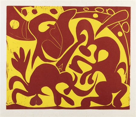 PICASSO PABLO (D'après)<BR>E 1881 - 1973 F<BR>"La Pique"