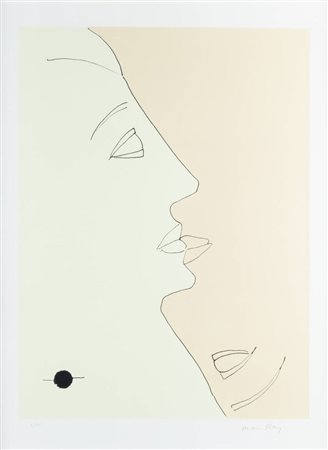 MAN RAY<BR>USA 1890 - 1976 F<BR>"Double Face"