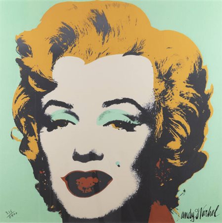ANDY WARHOL<BR>USA 1927 - 1987<BR>"Marilyn"