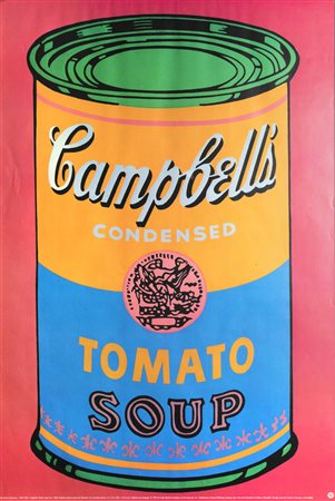 ANDY WARHOL<BR>USA 1927 - 1987<BR>"Campbell's soup - Tomato soup"