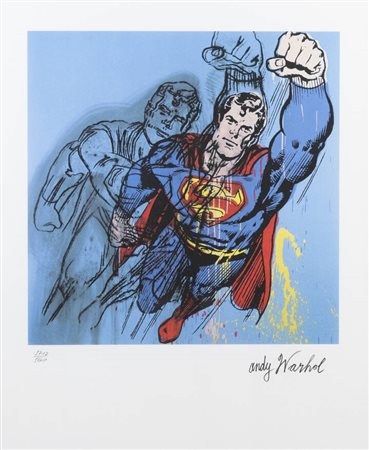 ANDY WARHOL<BR>USA 1927 - 1987<BR>"Superman"