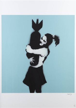 BANKSY (D'après)<BR>"Bomba"